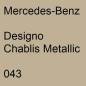 Preview: Mercedes-Benz, Designo Chablis Metallic, 043.